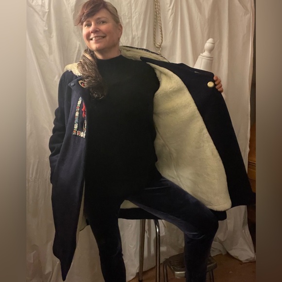 Wool Ethnic Coat - Picture 12 of 12